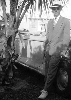 photo of Robert R. Zimmermann Florida Spring Break 1951